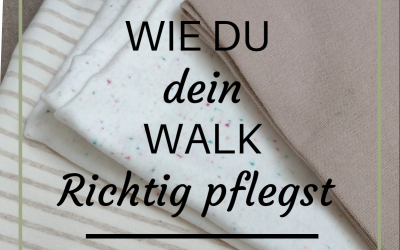 Pflege Tipps für deinen Walk