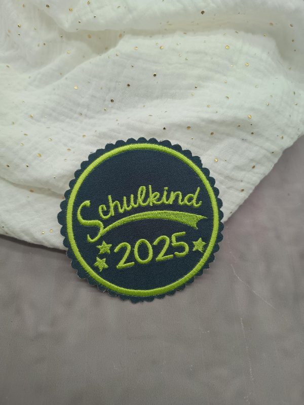 Schultüten Button grau 2025