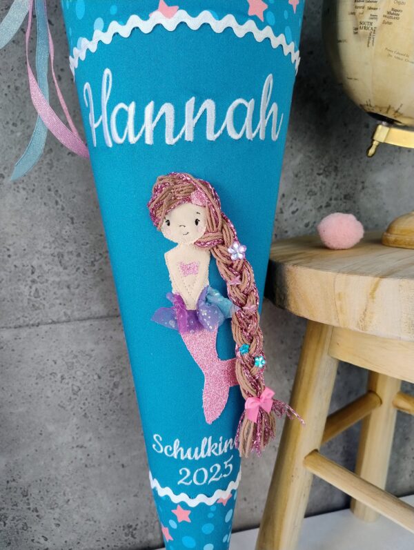 Schultüte zum Unterwasser Mermaid lola 3d mit Meerjungfrau – Bild 3